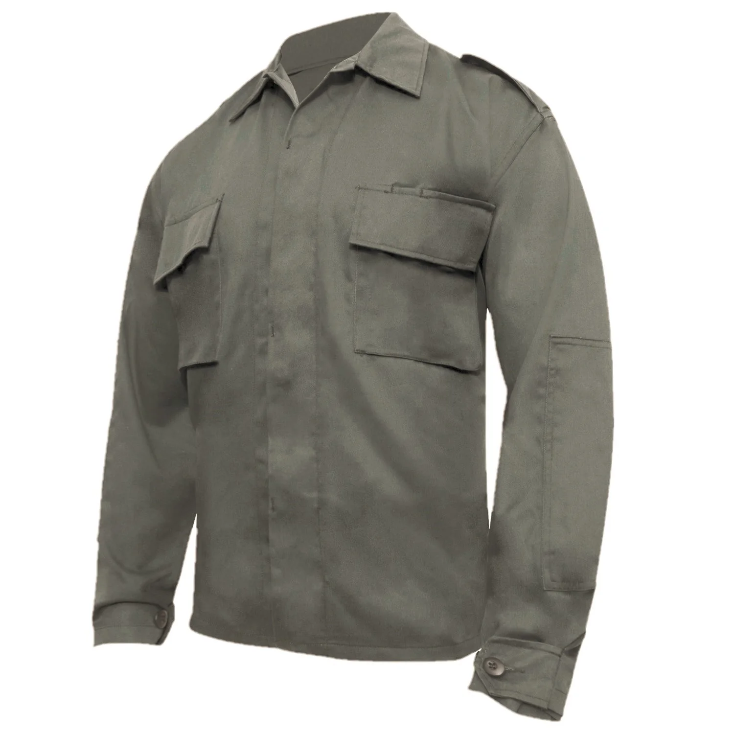 Poly Cotton Twill Long Sleeve Tactical Shirt - Image 10