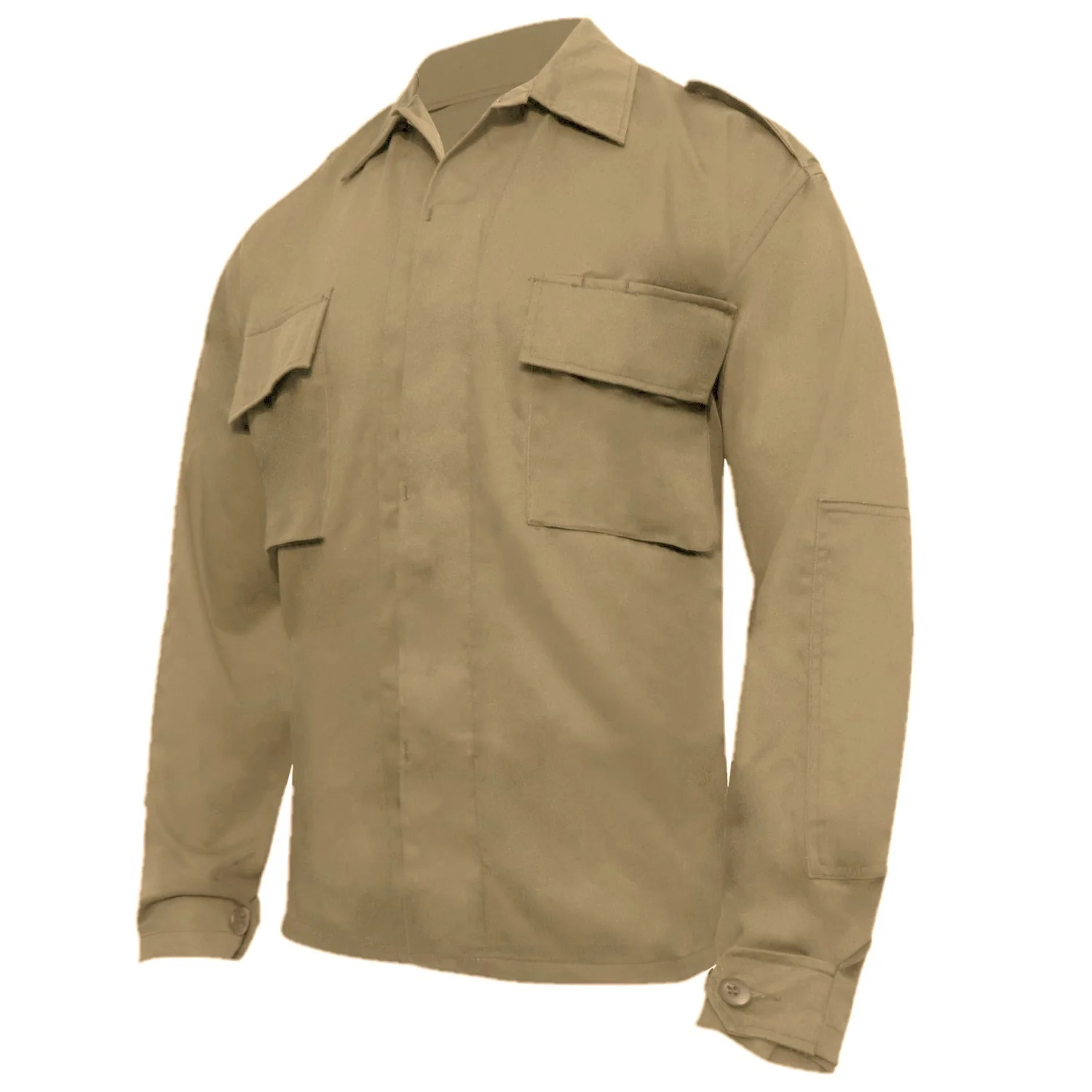 Poly Cotton Twill Long Sleeve Tactical Shirt - Image 7