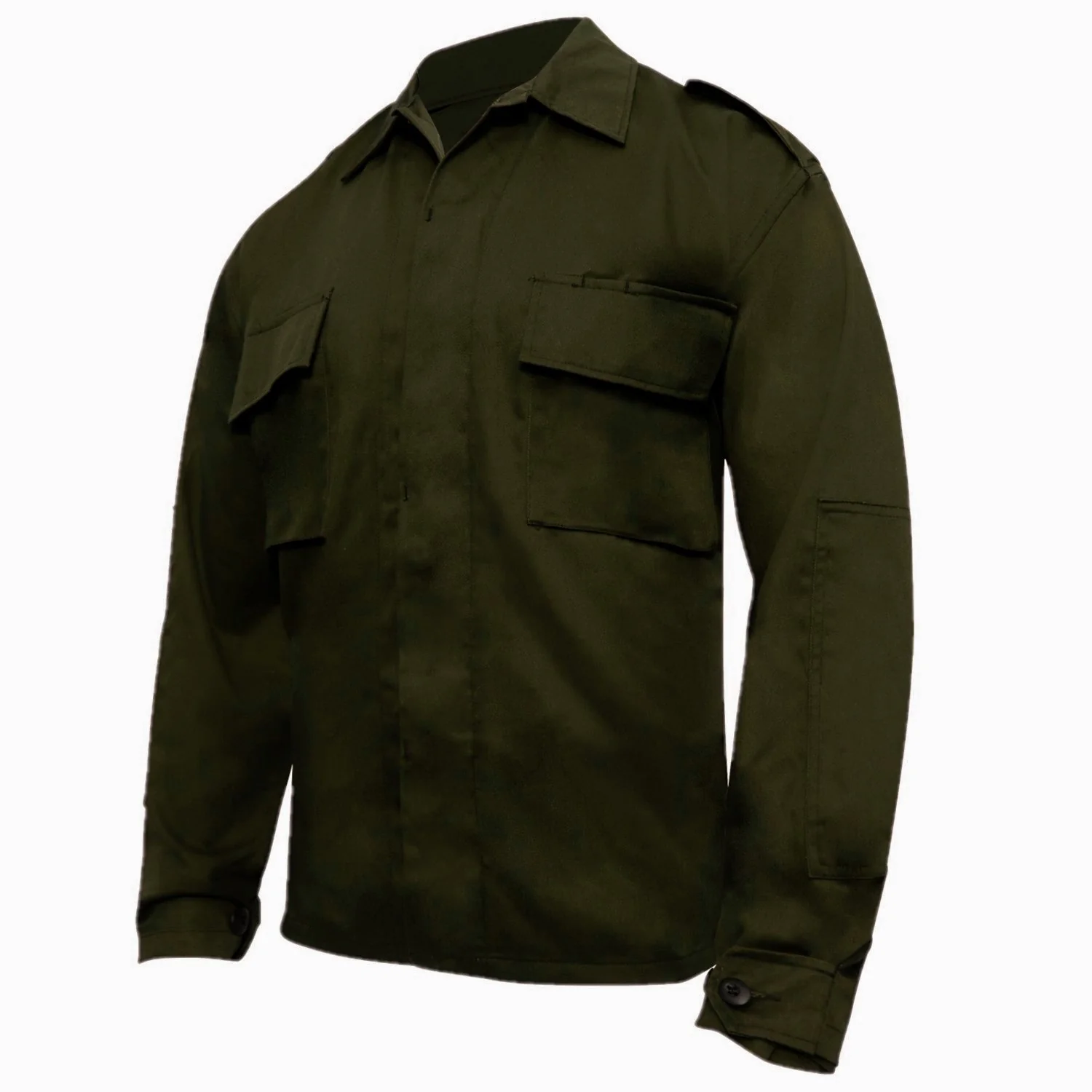 Poly Cotton Twill Long Sleeve Tactical Shirt - Image 9