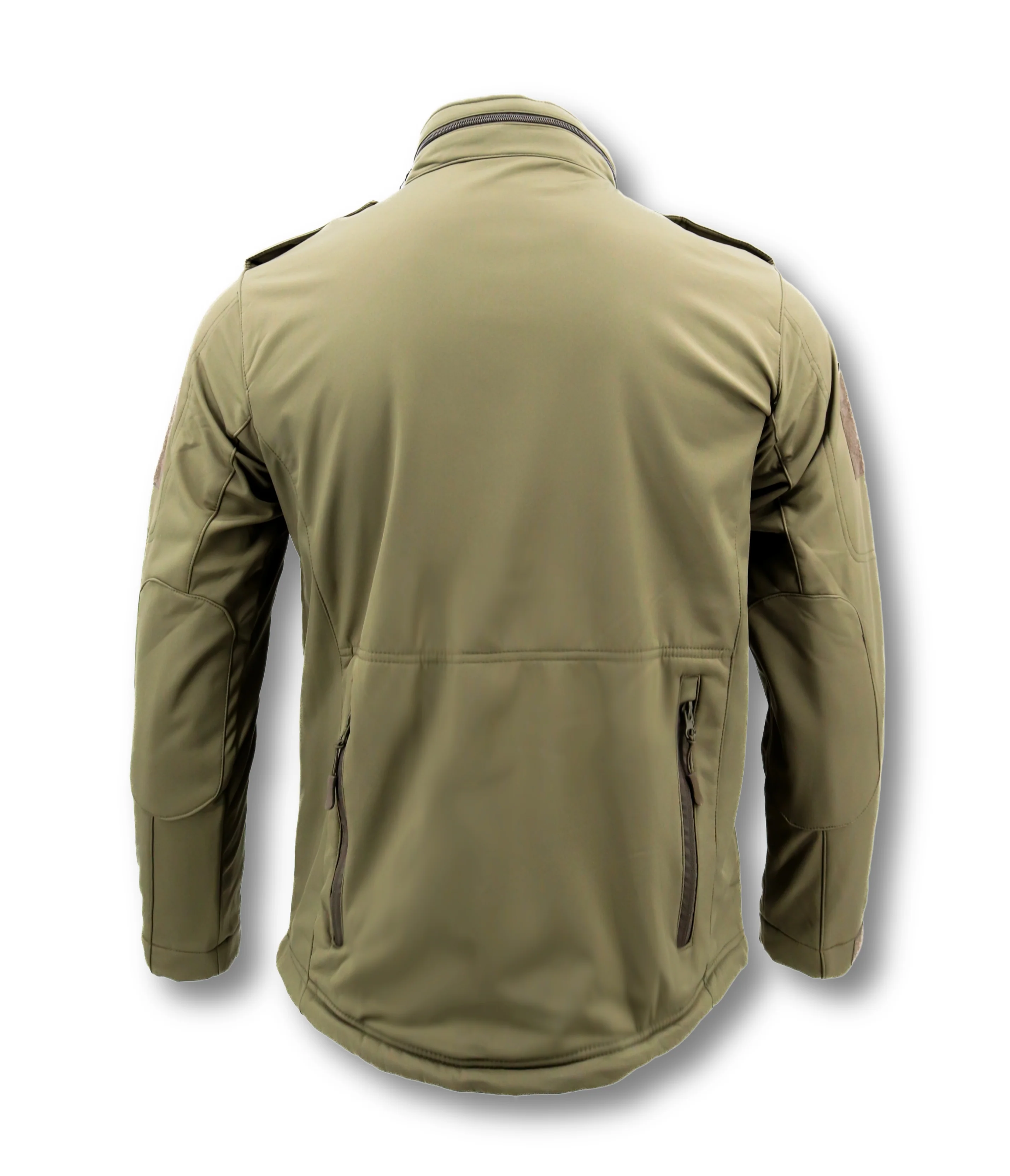 Tactical Soft Shell Jacket With Epaulettes - Image 4
