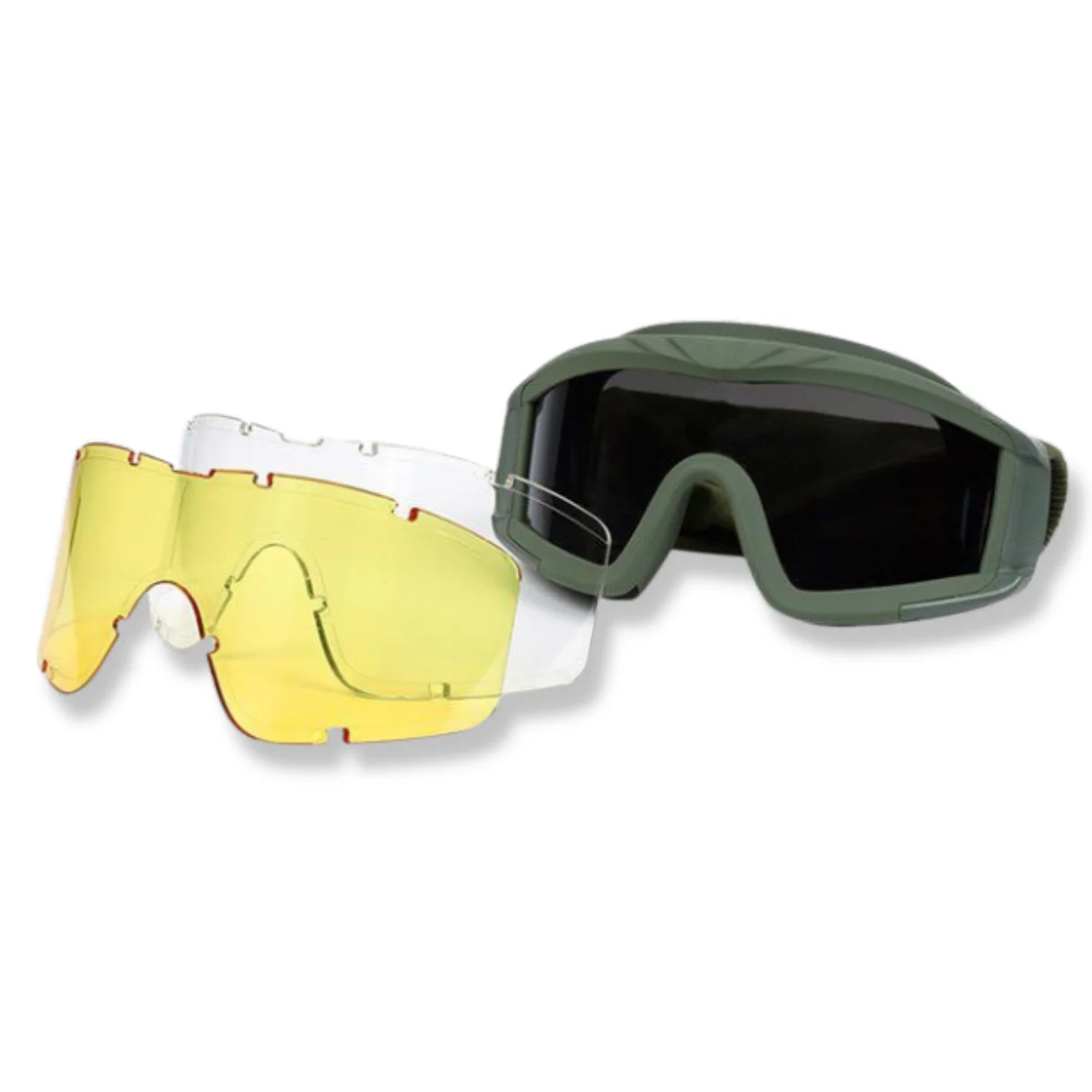 Airsoft Tactical Sun, Dust, & Wind Goggles - Image 3