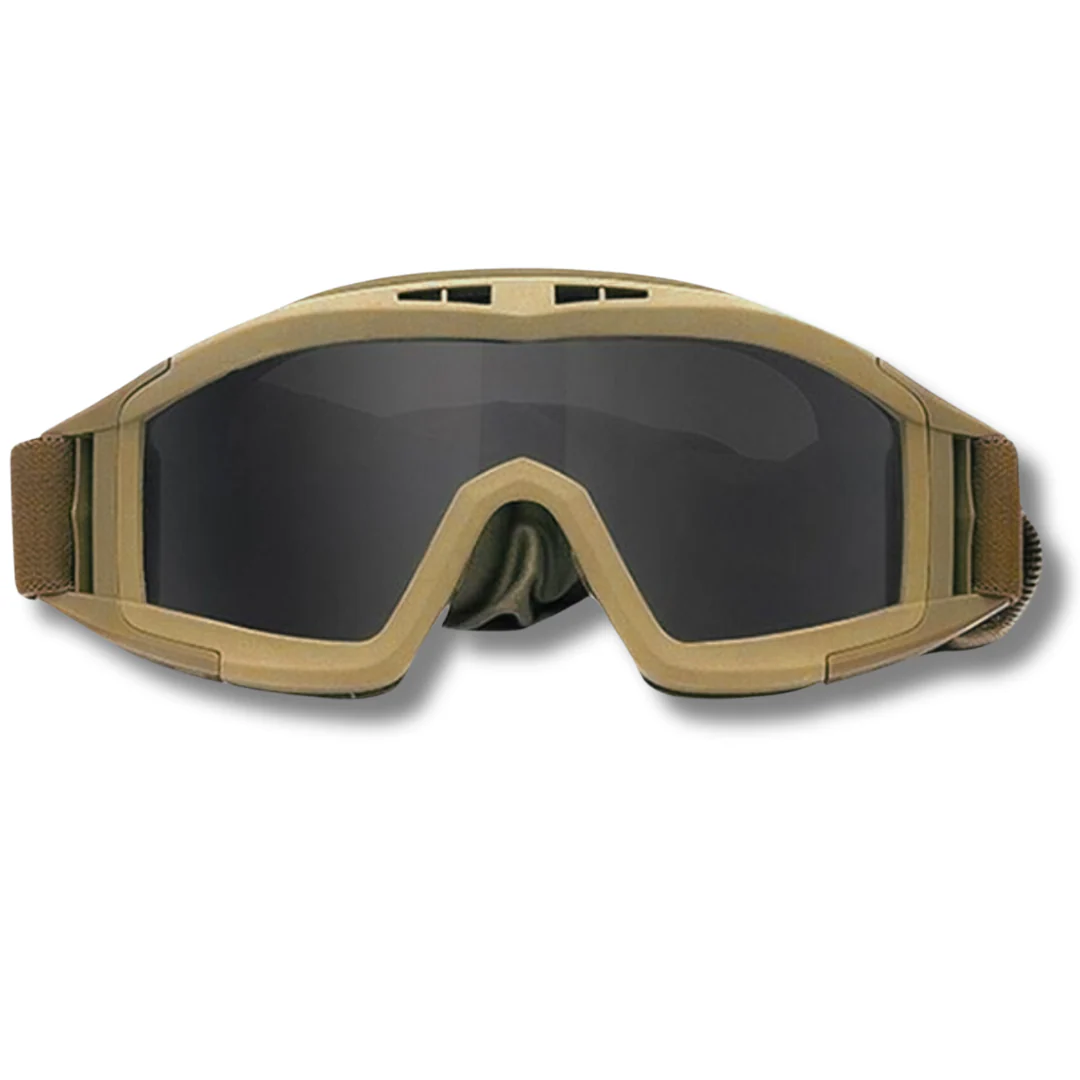 Airsoft Tactical Sun, Dust, & Wind Goggles - Image 5