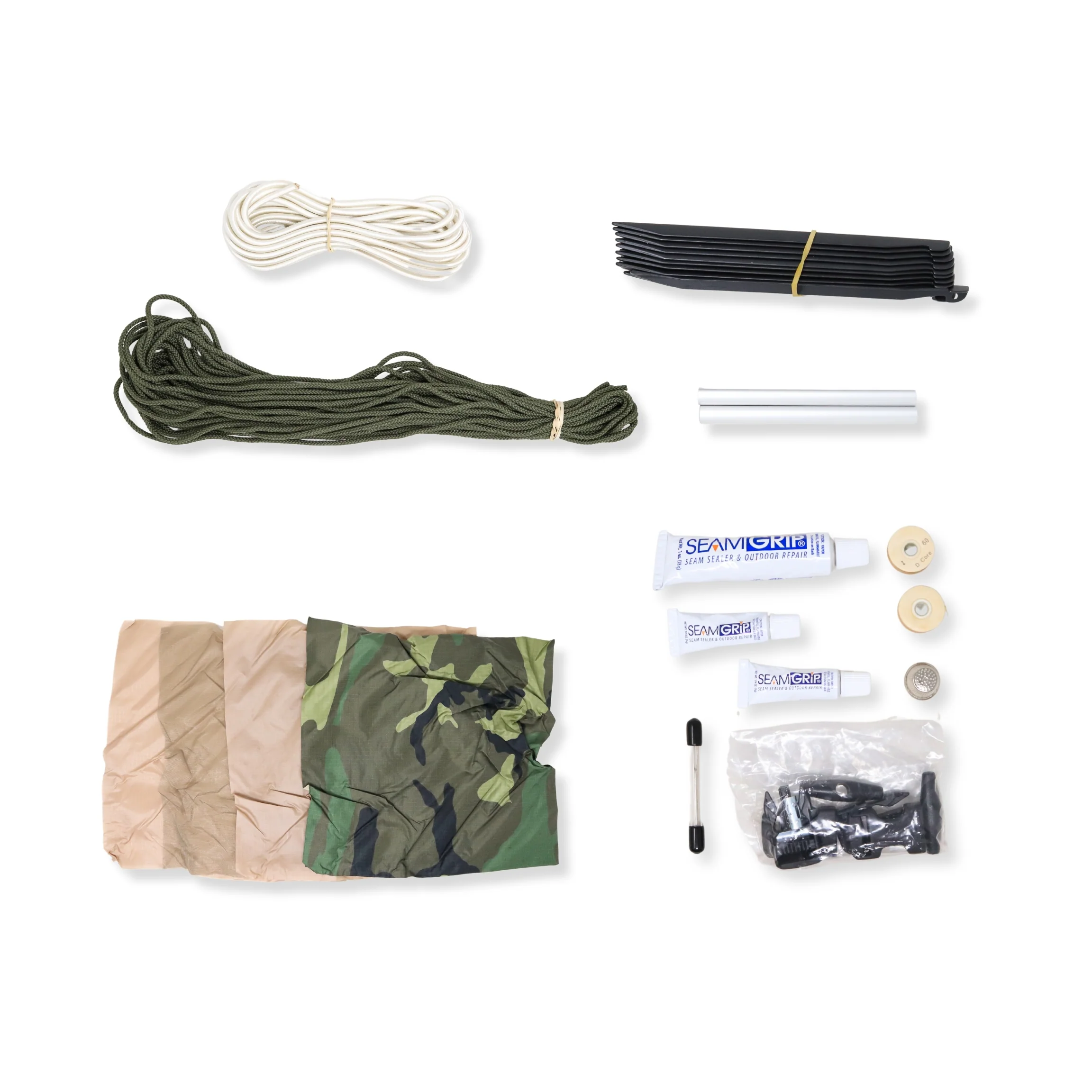 Tent Components for Two Person Combat Diamond Brand Tent (Used - Grade B) - Image 5