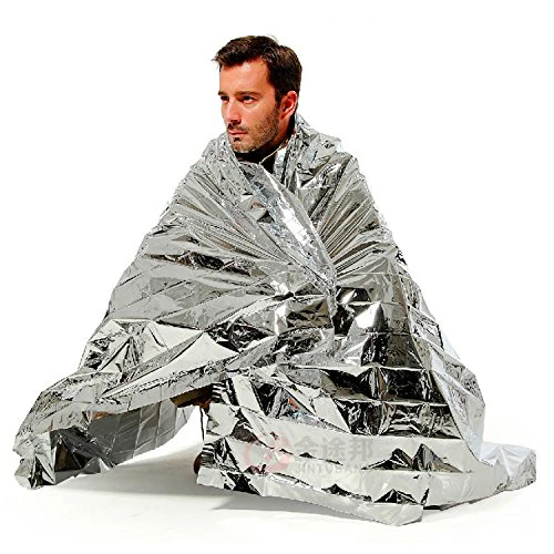 Thermal Mylar Emergency Blanket— 10 PK - Image 2