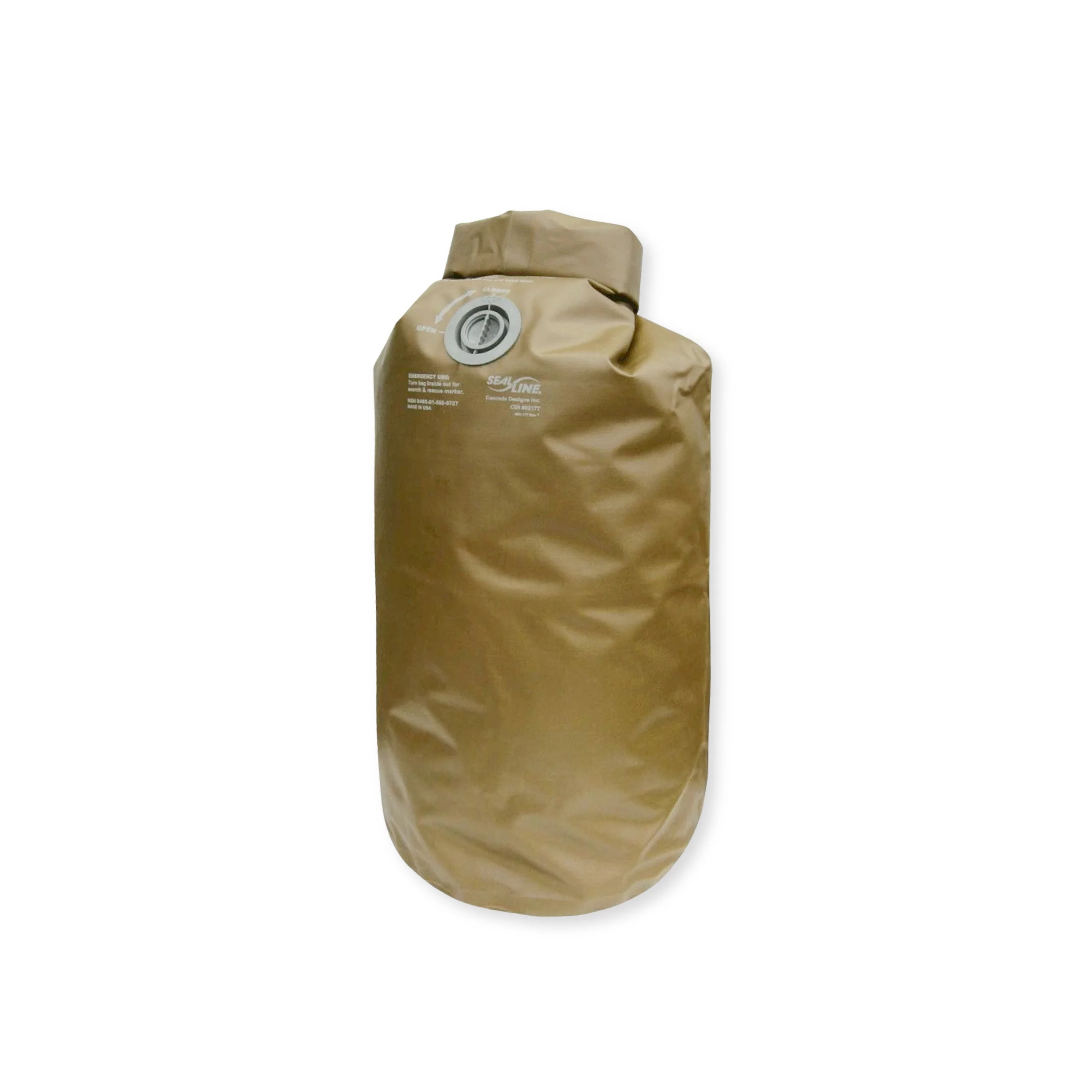 USMC GI Dry Compression MACS Sack (56L Waterproof Liner) - OD, Used Great Condition - Image 2
