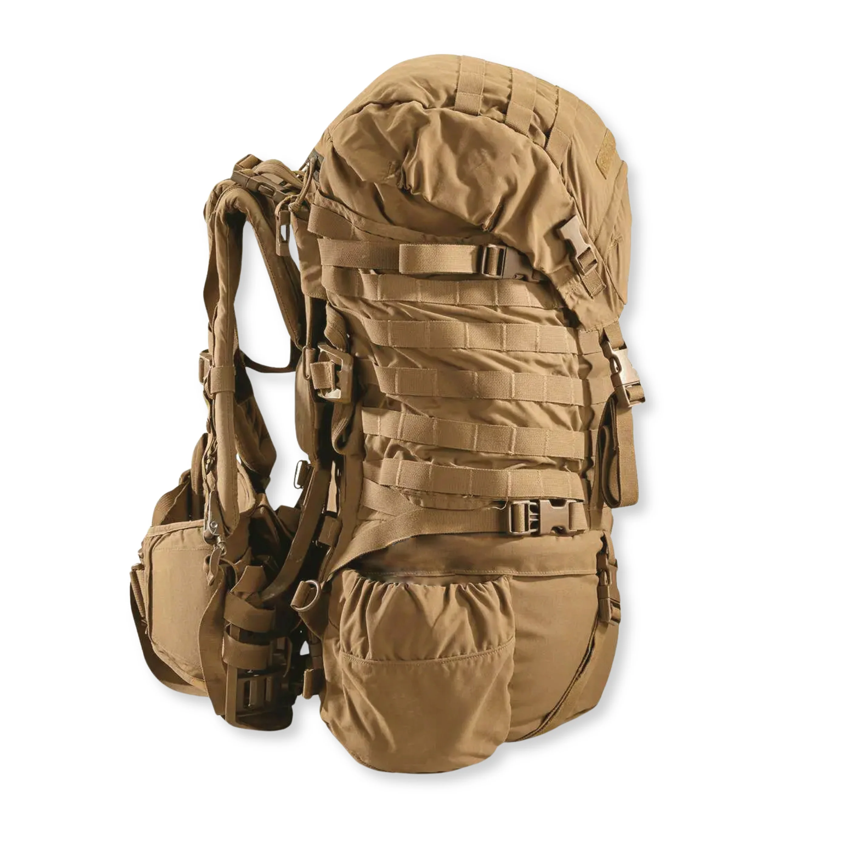 USMC Pack System FILBE Coyote Rucksack – Complete Set (Genuine U.S. Military Issue) - USED - Image 2