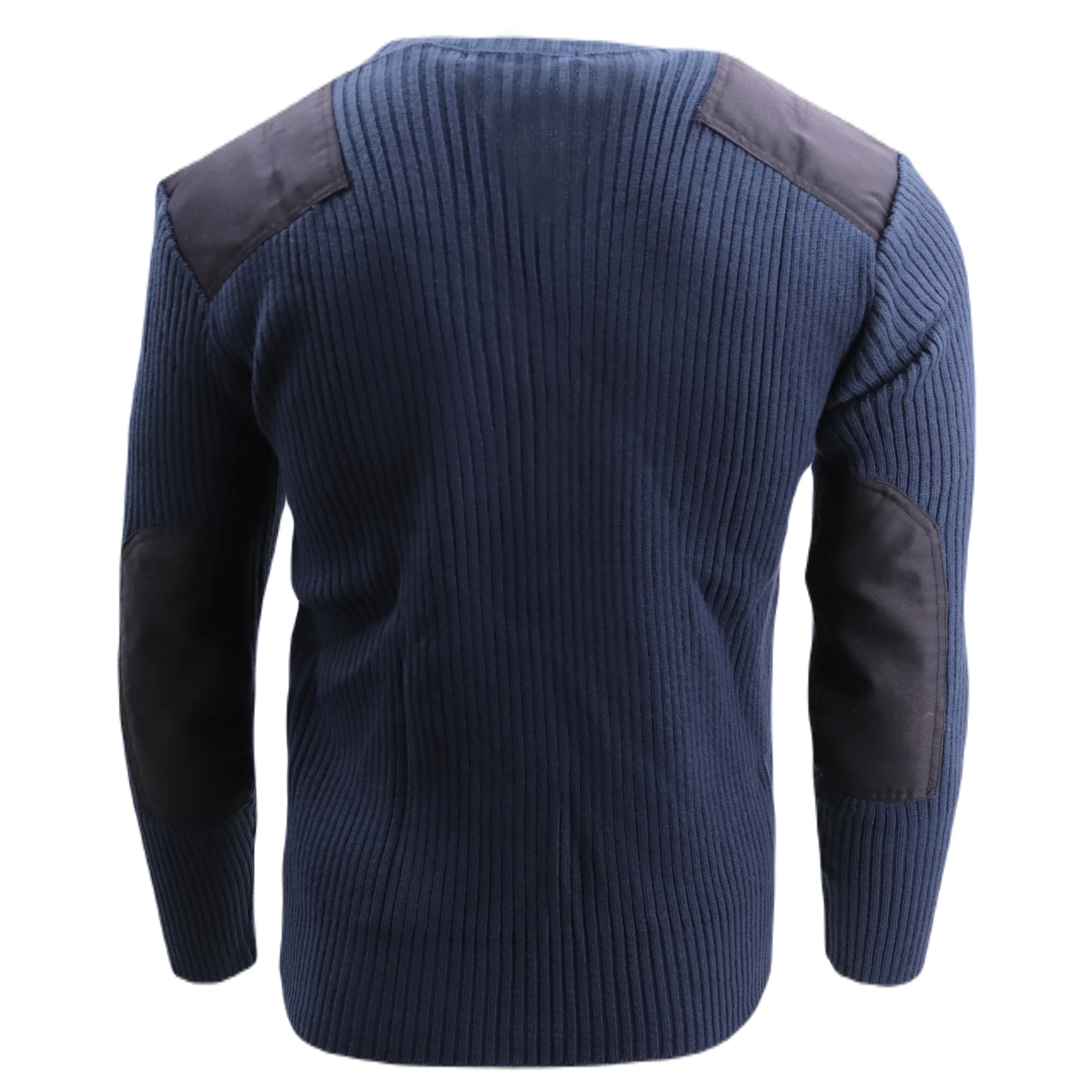 V-Neck Wool Blend Commando Sweater - Image 4