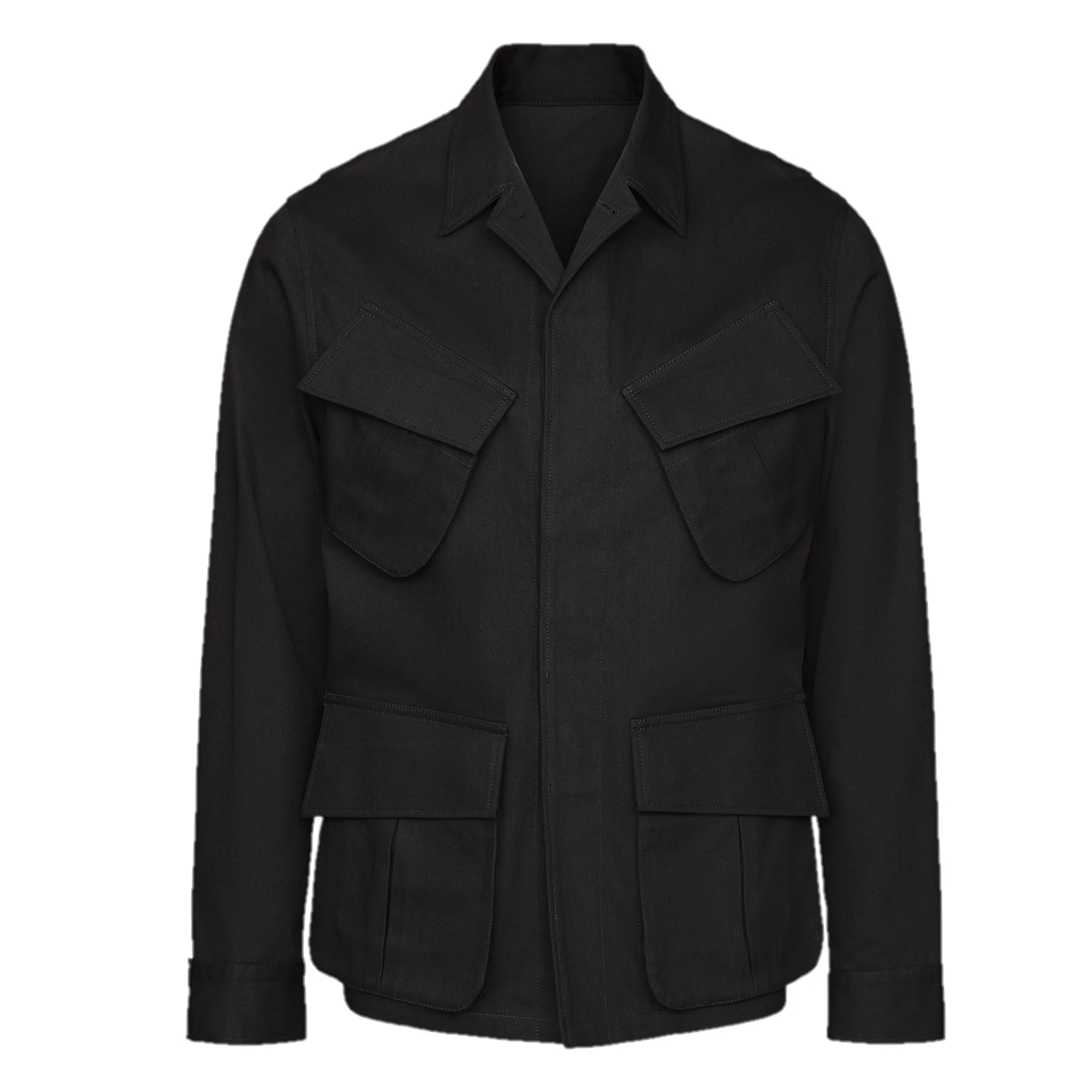 Vietnam Era Style Slant Pocket Ripstop Shirt
