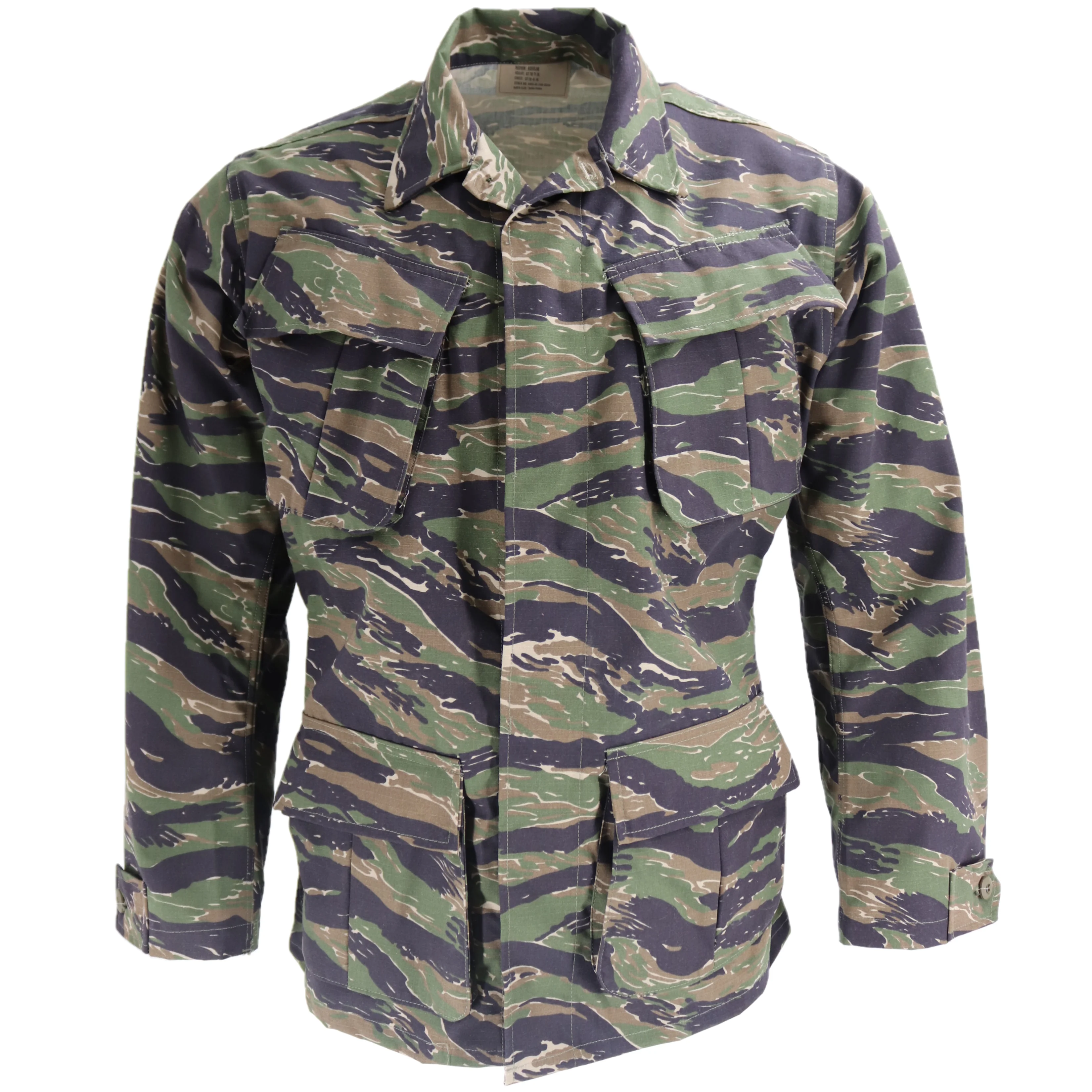 Vietnam Era Style Slant Pocket Ripstop Shirt - Image 2