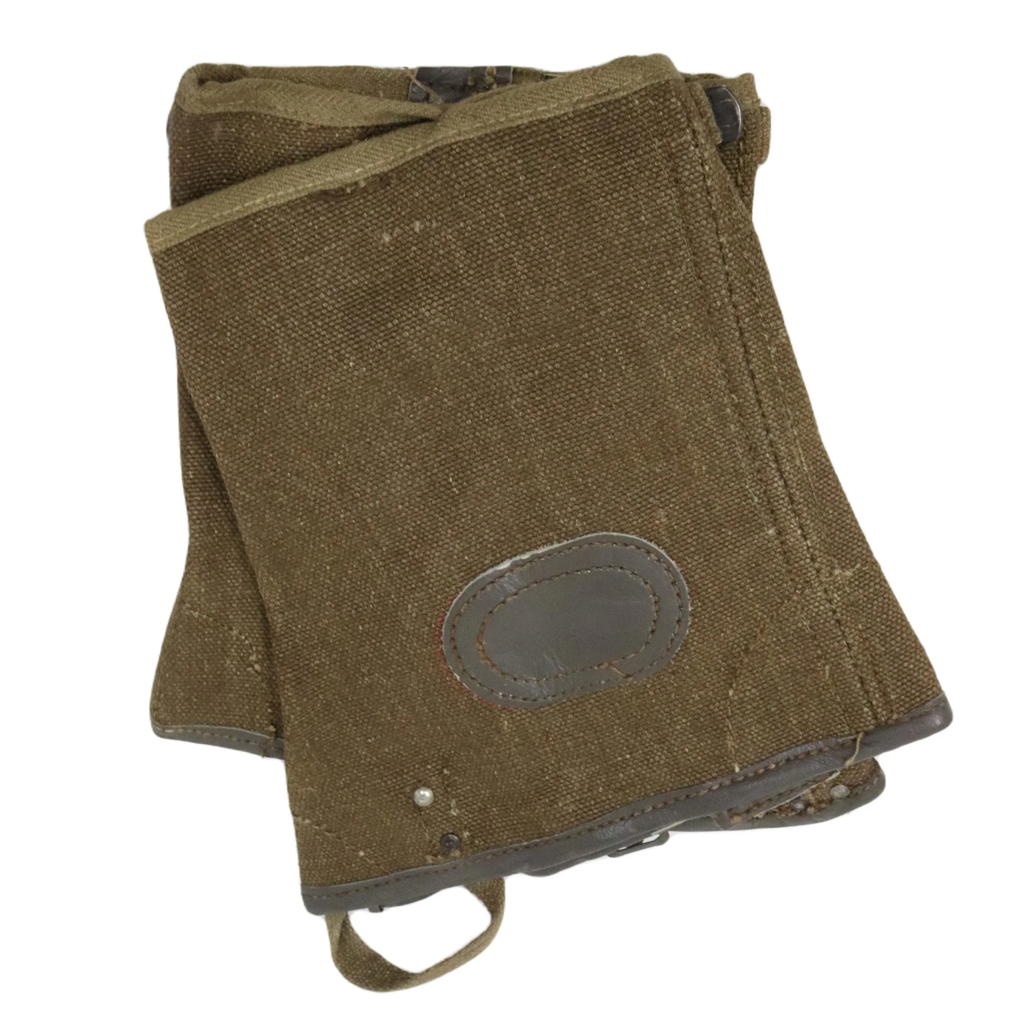 Vintage Italian Military Gaiters - Image 2