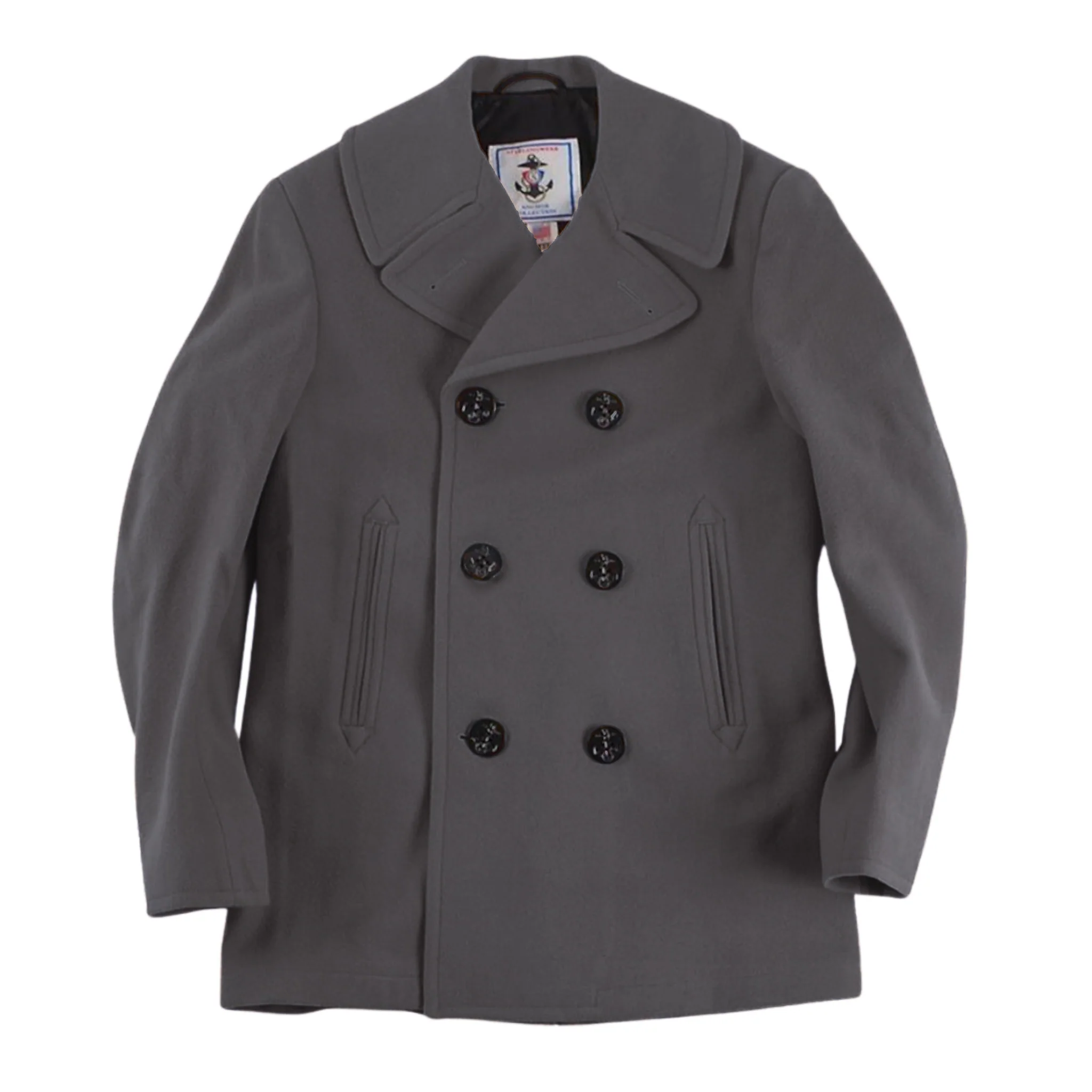 Women's Authentic Wool Blend Peacoat - Image 11