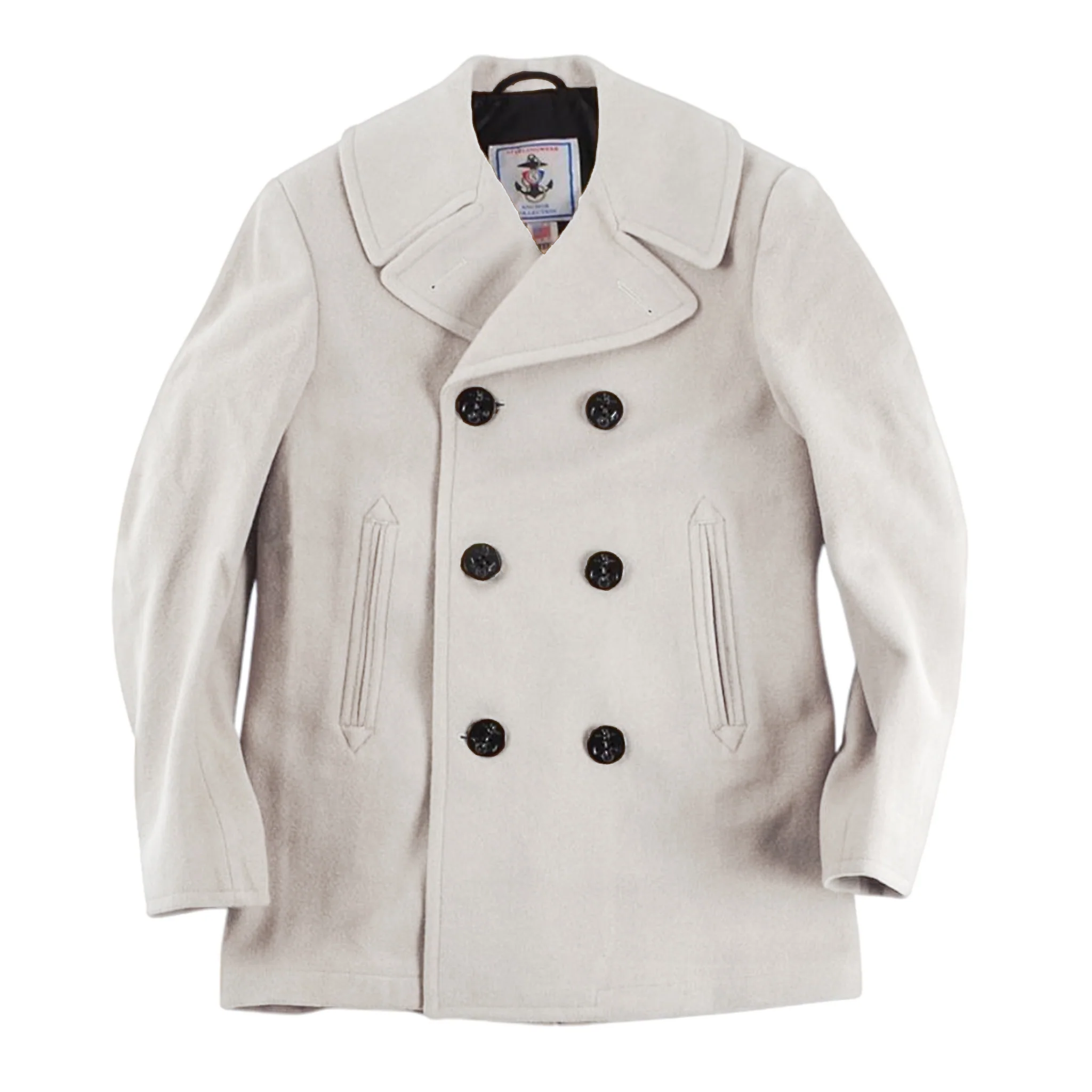 Women's Authentic Wool Blend Peacoat - Image 9